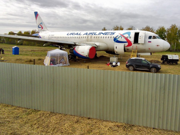 К аварийной посадке под Новосибирском привели ошибки пилотов «Уральских авиалиний»