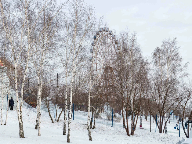 Тепло и снежно в Новосибирске на выходных