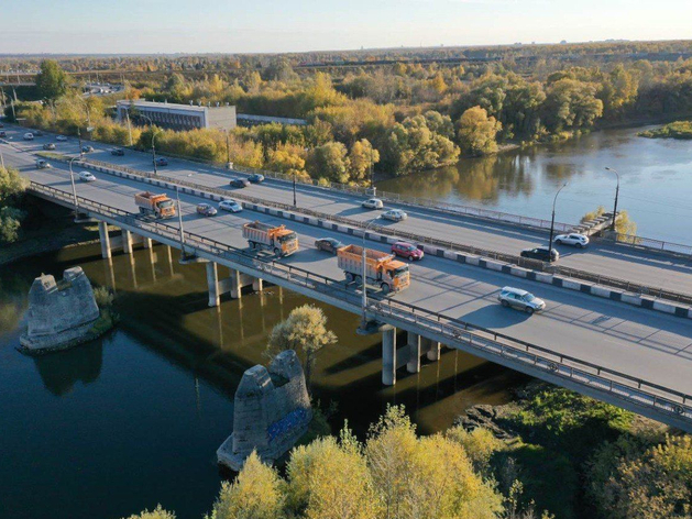 Отремонтируют мост через Иню на Бердском шоссе
