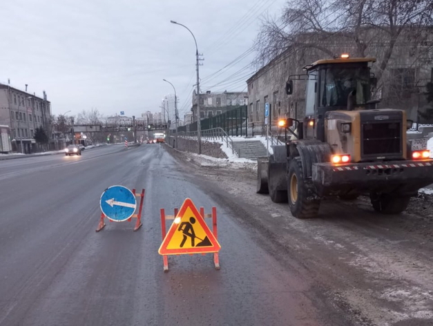 Уборка улиц и ограничение парковки в Новосибирске