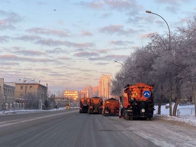 Уборка снега на дорогах Новосибирска в ближайшие сутки. Список улиц