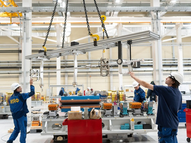 Запущен чистый участок для вакуумной системы основного накопителя СКИФа 
